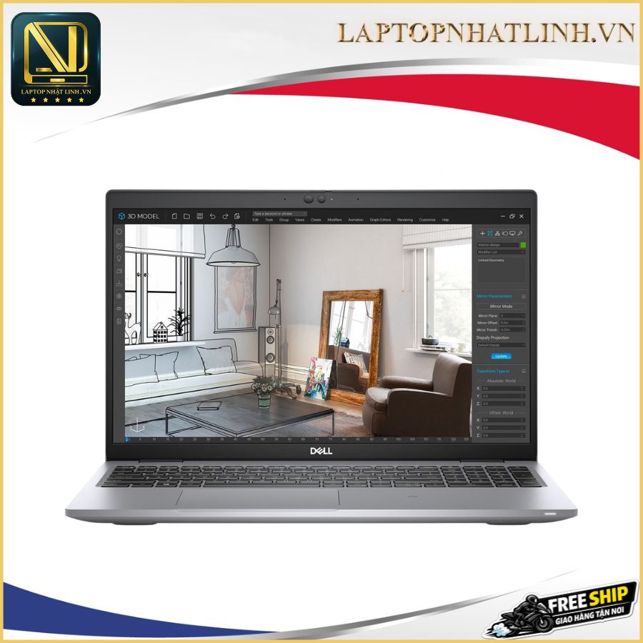 Máy trạm Dell Precision 3560 i5 i7 chip P card rời chuyên đồ họa tại Laptop Nhật Linh