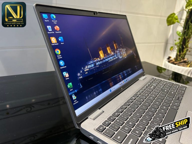 Màn hình Laptop Dell Precision 3560 sáng đẹp, viền mỏng, hiển thị sắc nét tại Laptop Nhật Linh.