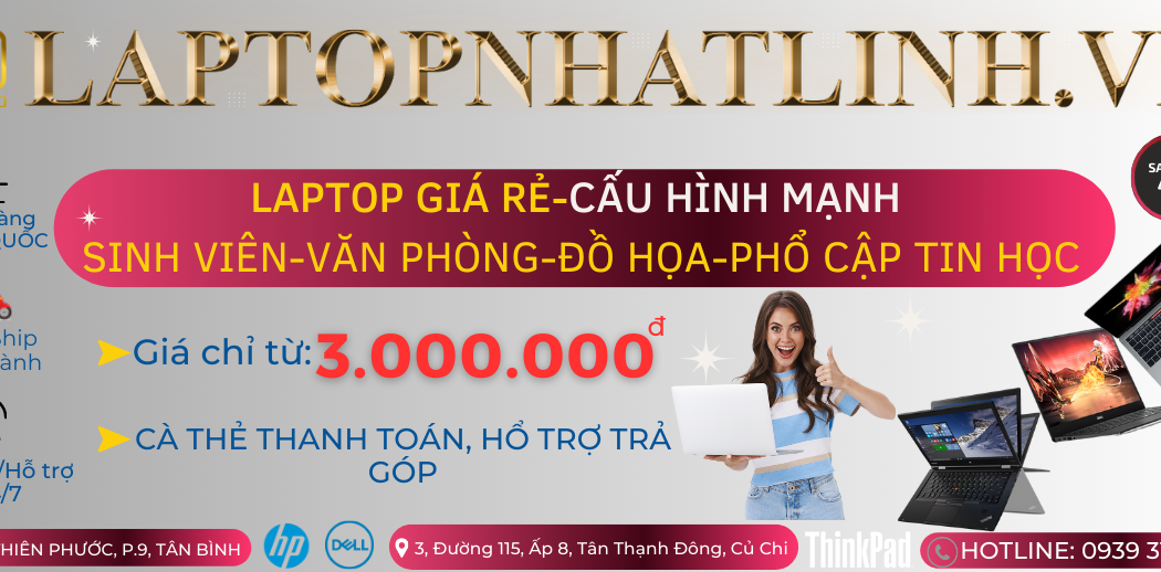 Laptop Nhật Linh
