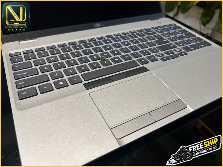 Bàn phím có đèn LED Dell Latitude 5511 i7 cũ hỗ trợ làm việc ban đêm