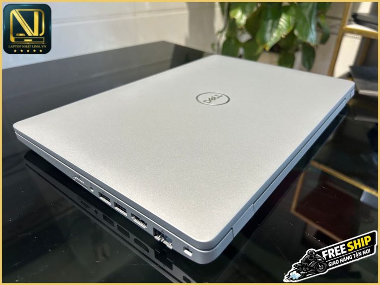 Các cổng kết nối cạnh phải laptop Dell Precision 3551 cũ gồm HDMI LAN USB