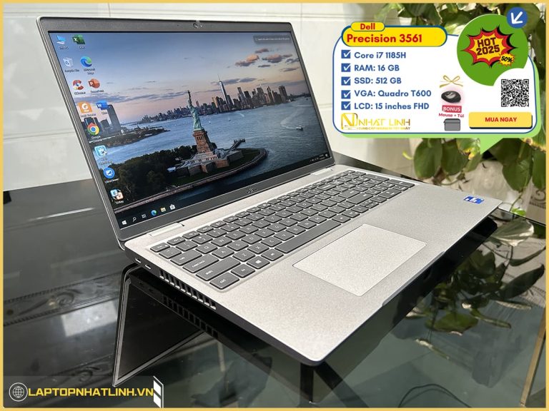 Màn hình dell precision 3561 sắc nét
