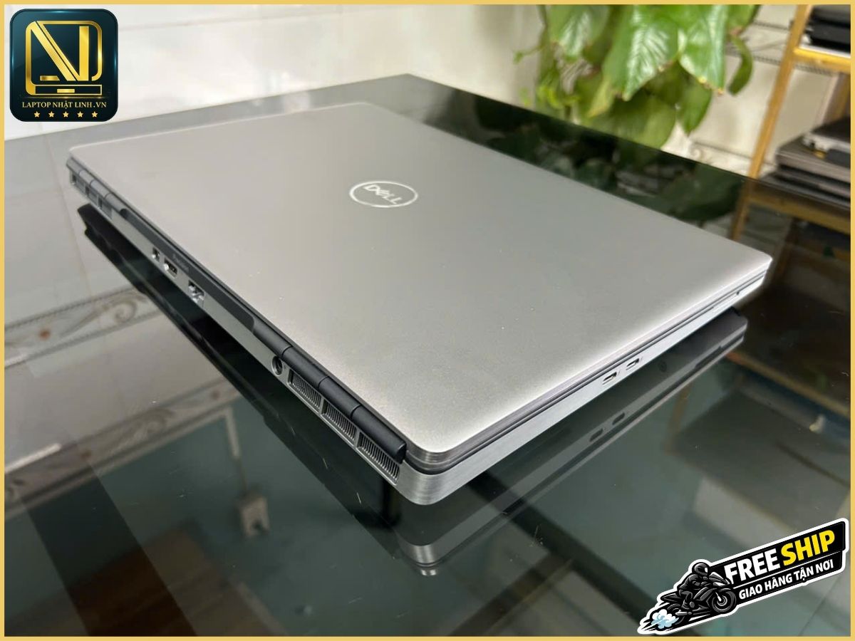 Thiết kế vỏ nhôm cứng cáp trên máy trạm Dell Precision 7560