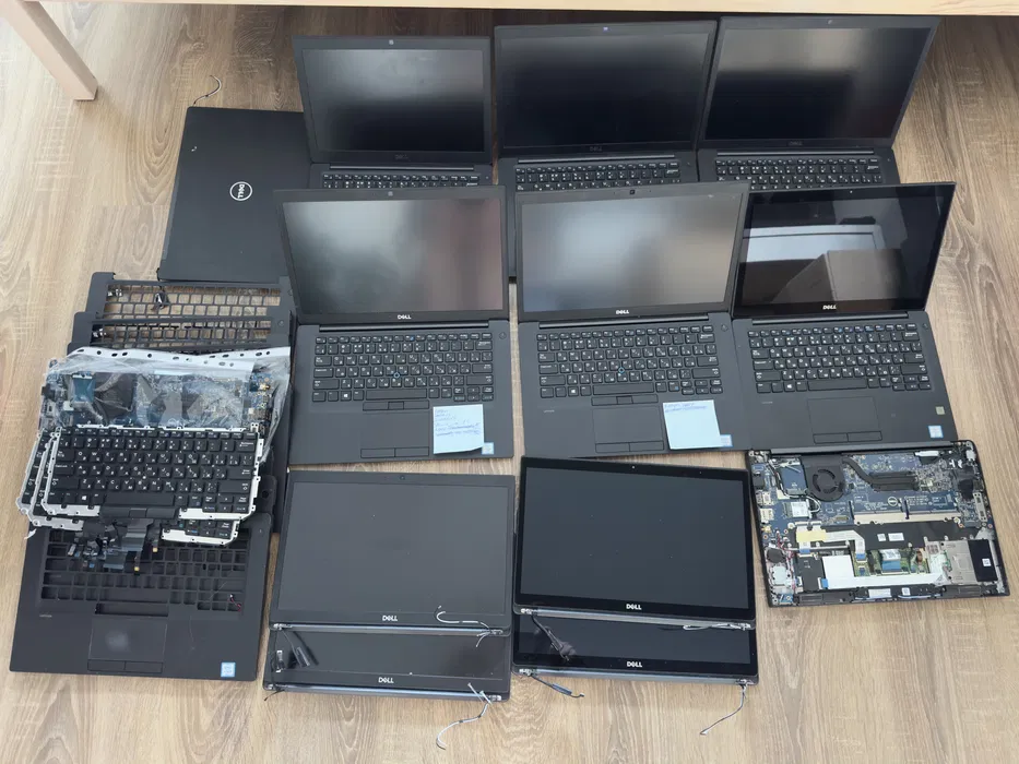 Hình ảnh minh họa nguồn cụm màn hình dell 7490 zin bóc máy rã xác