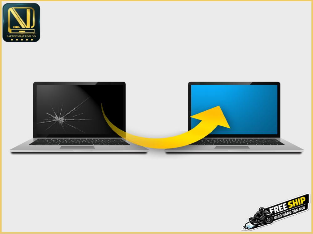 Thay màn hình laptop tận nơi HCM lấy liền